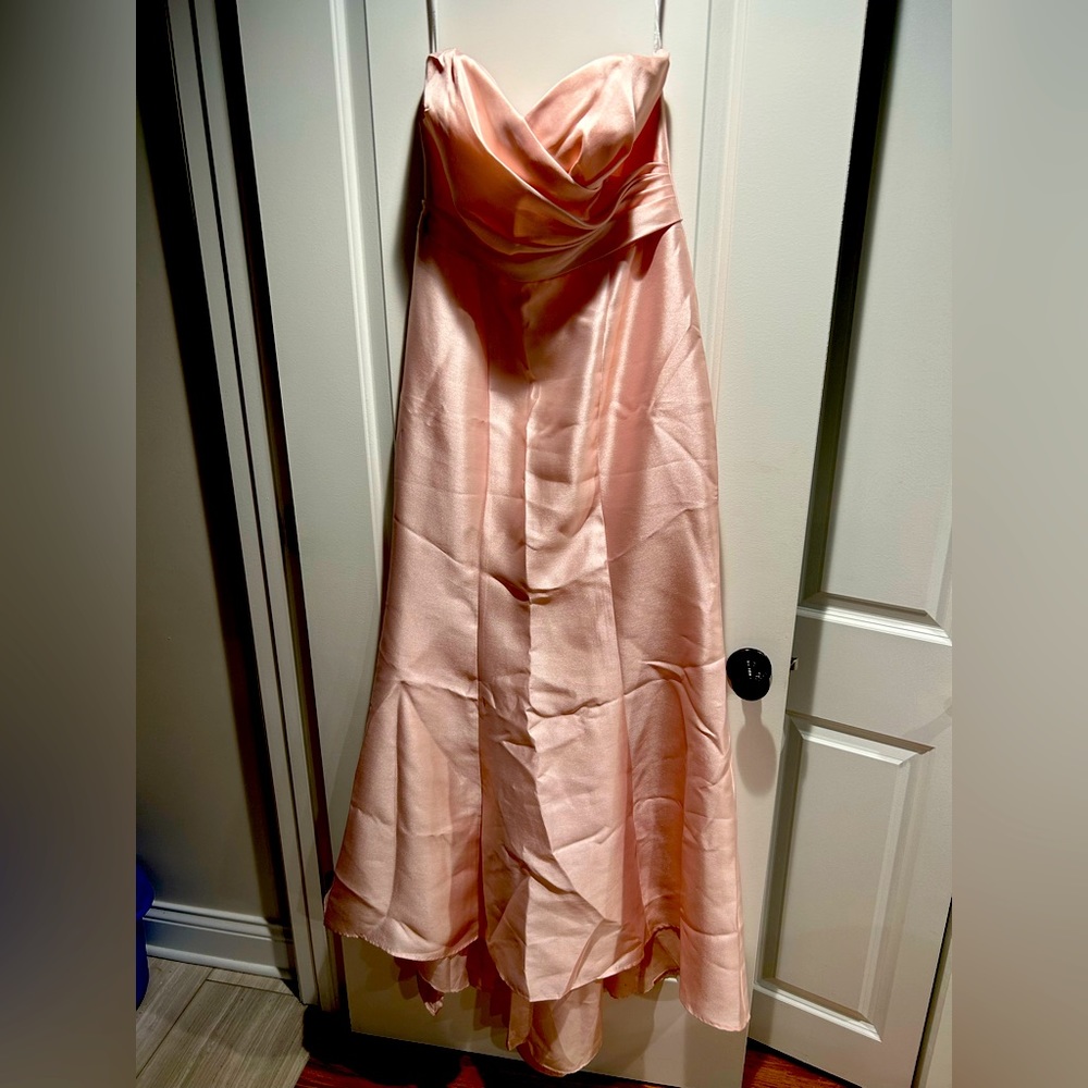 Strapless Pink dress size 10